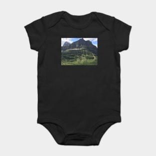 Dreamy Green Mountains Baby Bodysuit